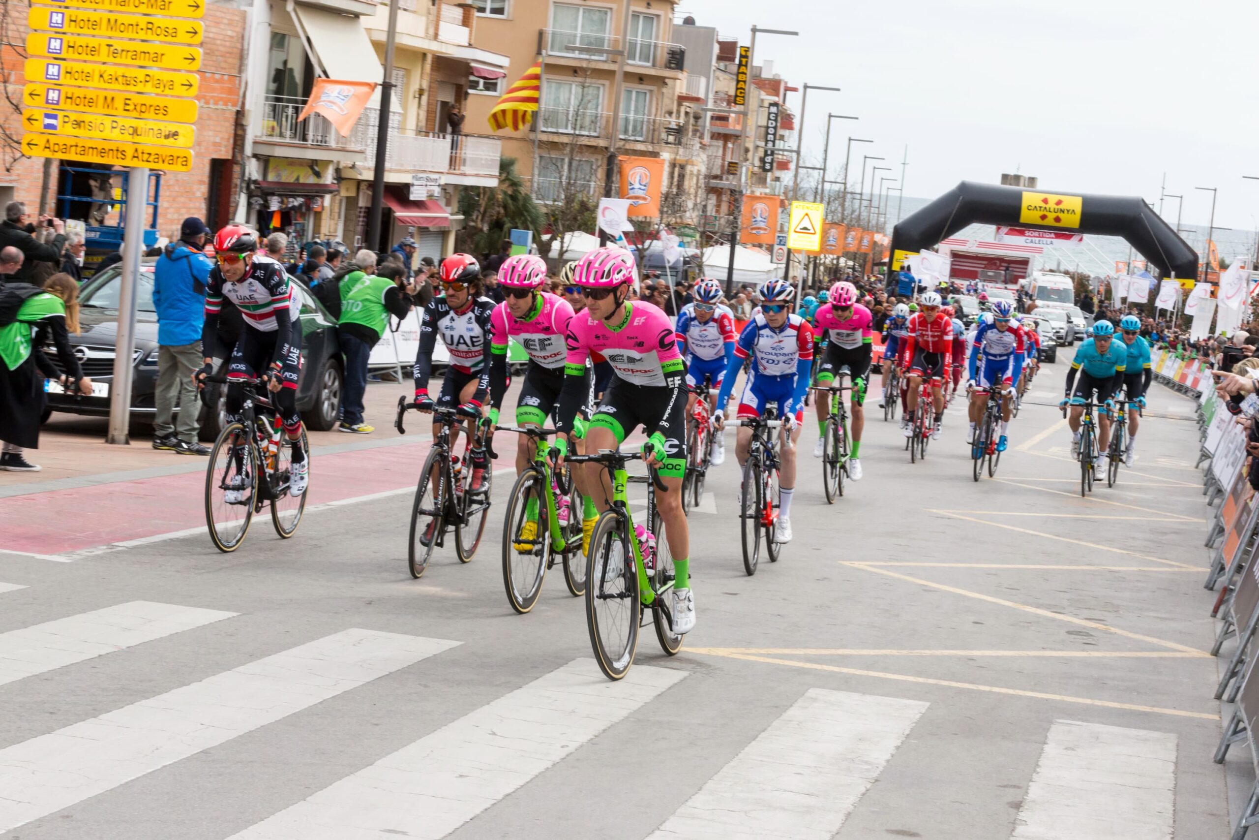 Primera etapa de la 100ª Volta Ciclista a Catalunya Calella Sport