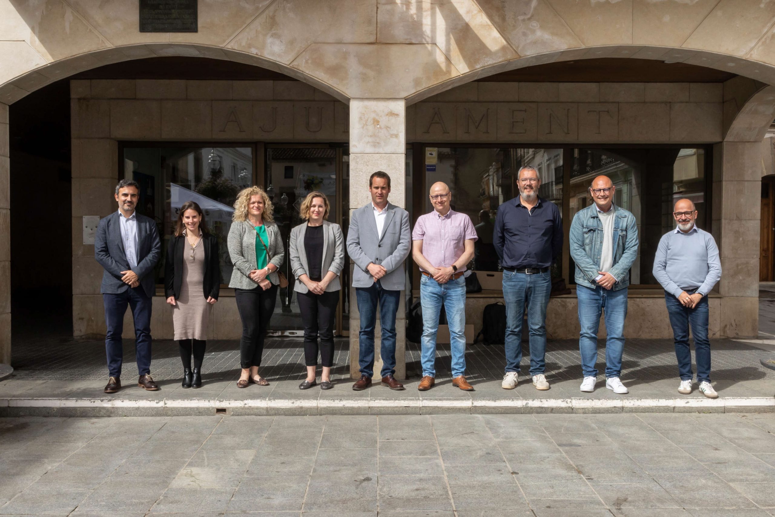 Foto institucional del grupo asistentes del Next2Met en Calella