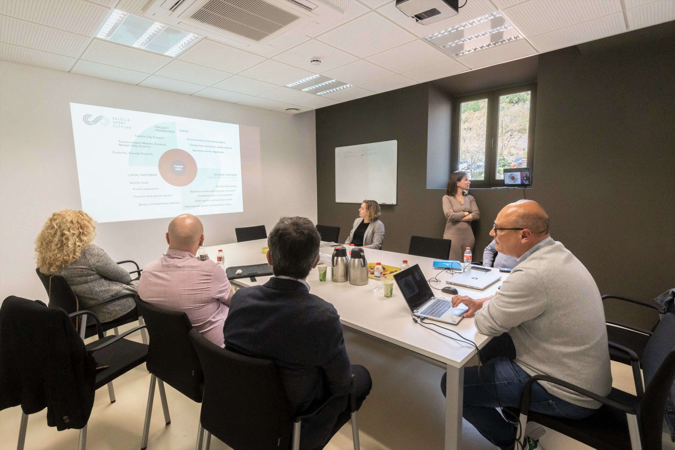 Presentacio estat actual del projecte Calella Sport City Lab als socis del Next2Met